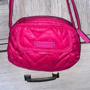 Vera Bradley Fuchsia Quilted Crossbody Bag